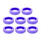 thumbnail image 1 of 8x Fundas De Silicona Para Ruedas De Equipaje Protector Contra Arañazos Fundas Para Ruedas De Maletas De Equipaje Violeta, 1 of 5