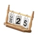thumbnail image 1 of Calendario De Escritorio Ideal Como Regalo, Peque?o Calendario Plegable De Pie Para La Escuela, El Hogar Y La Oficina, Color Caqui., 1 of 5