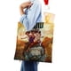 thumbnail image 4 of Iyanu Bolso de tela con estampado de lienzo para mujer, bolsa de compras reutilizable y estética, con cremallera interior, regalo para mujer,40*40cm., 4 of 6