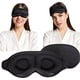 thumbnail image 1 of Máscara para dormir, máscara para dormir 3D para hombres y mujeres, cubiertas para los ojos para dormir, artículos esenciales de viaje para volar, cubiertas para los ojos para viajar, yoga, meditación, 1 of 7