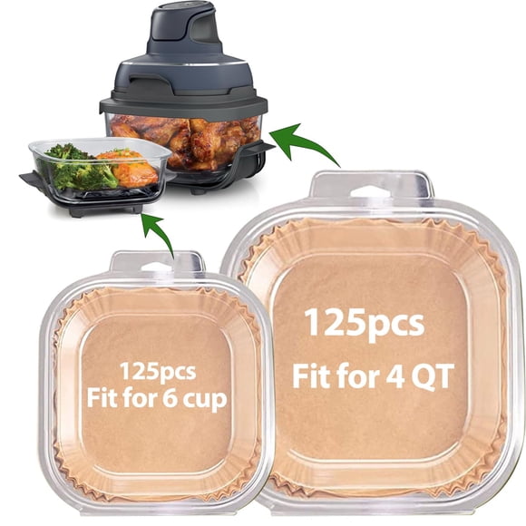 Revestimientos para freidora de aire mutvle Ninja Crispi 125+125 piezas antiadherentes