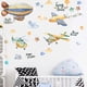thumbnail image 2 of Aviones y Globos - Sticker de Pared Infantil - Lámina 90 × 30 Cm, 2 of 3