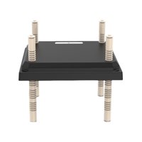 Ioensy - Calentador Eléctrico Para Jaula De Pollos, Calentador Para Aves De Corral, Placa Calefactora Para Mantenerse Caliente, Color Negro, 30,7X30,7 Cm