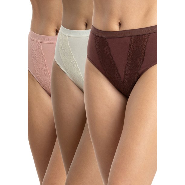 Pack 3 Calzones Maxi Algodón Mujer Kayser P310.80-ROS1