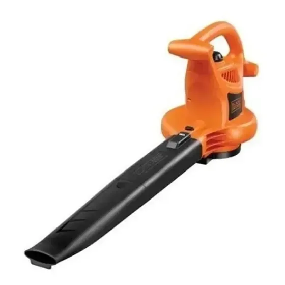 Soplador Eléctrico 840w 290km/h Black+decker Lb700-b2c Color Naranja
