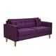 thumbnail image 2 of Sofa New Retro 3c Felpa 04 Morado, 2 of 6