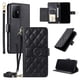 thumbnail image 1 of Funda tipo billetera FOXDOCK para Xiaomi 11T – Tapa abatible con correa para mujer, 1 of 5