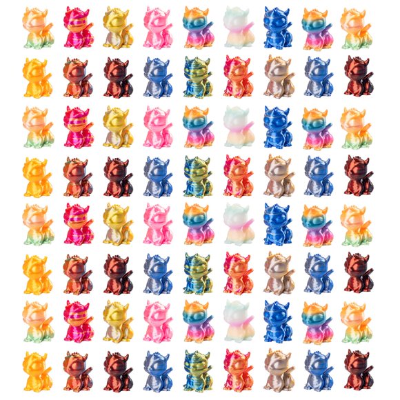 Figurita Teenzee 100 piezas Mini Dragón 1,4 x 1,5 cm