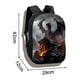 thumbnail image 2 of Ancient Black Dragon Backpack,School Student backpack,Outdoor Travel Bag,Go To School Package,Mochila, 2 of 3
