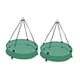 thumbnail image 5 of Paquete de 2 comederos para pájaros, cuencos colgantes, fácil instalación, decoración importante, aro para comedero de pájaros para exteriores, jardín, 5 of 5