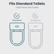 thumbnail image 5 of Asiento de inodoro elevado PELEGON con agarraderas – capacidad 136 kg, 5 of 9