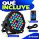 thumbnail image 4 of Foco Fiesta Escenario Audiotek Luces 36 Led Rgb Dmx, 4 of 8