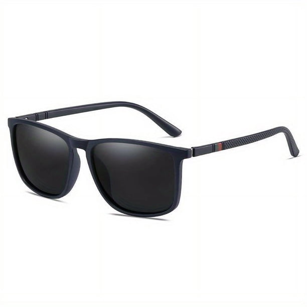 Polarized Square Sunglasses for Men and Women - Lightweight and Fashionable Travel and Driving Glasses with UV400 Protection