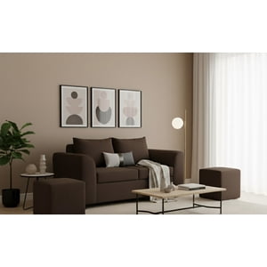 Fancy Hogar - Sofa Esencia 2 Cuerpos 2 Puff