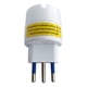 thumbnail image 2 of Adaptador Schuko Certificado 10a 250v 1500w Macrotel Me-1109, 2 of 4