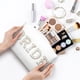thumbnail image 2 of Bolsa de maquillaje Kovewon Bride Patch Letter para mujer, color blanco, 2 of 6
