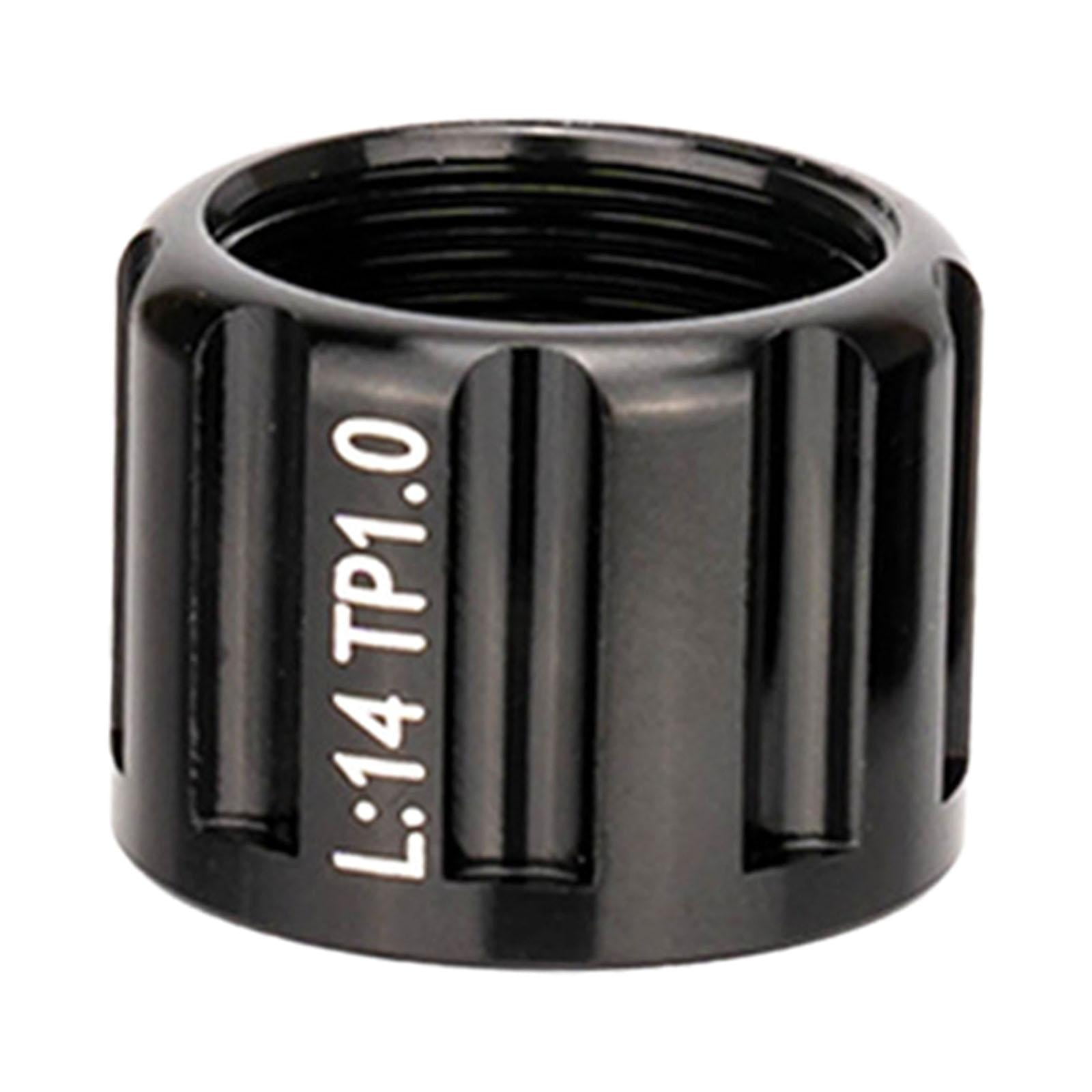 Magideal - Perno De Tuercas De Eje Pasante De Bicicleta Mtb, Tuercas De Tornillo De Pincho De Eje De Bicicleta De Montaña De Carretera Accesorios De Ciclismo De , 1.0 M12 1.0