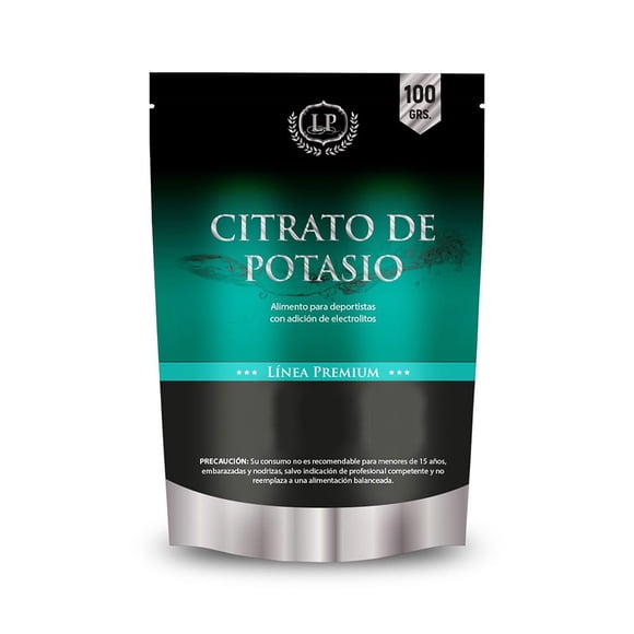Citrato de Potasio Polvo 100 Gramos