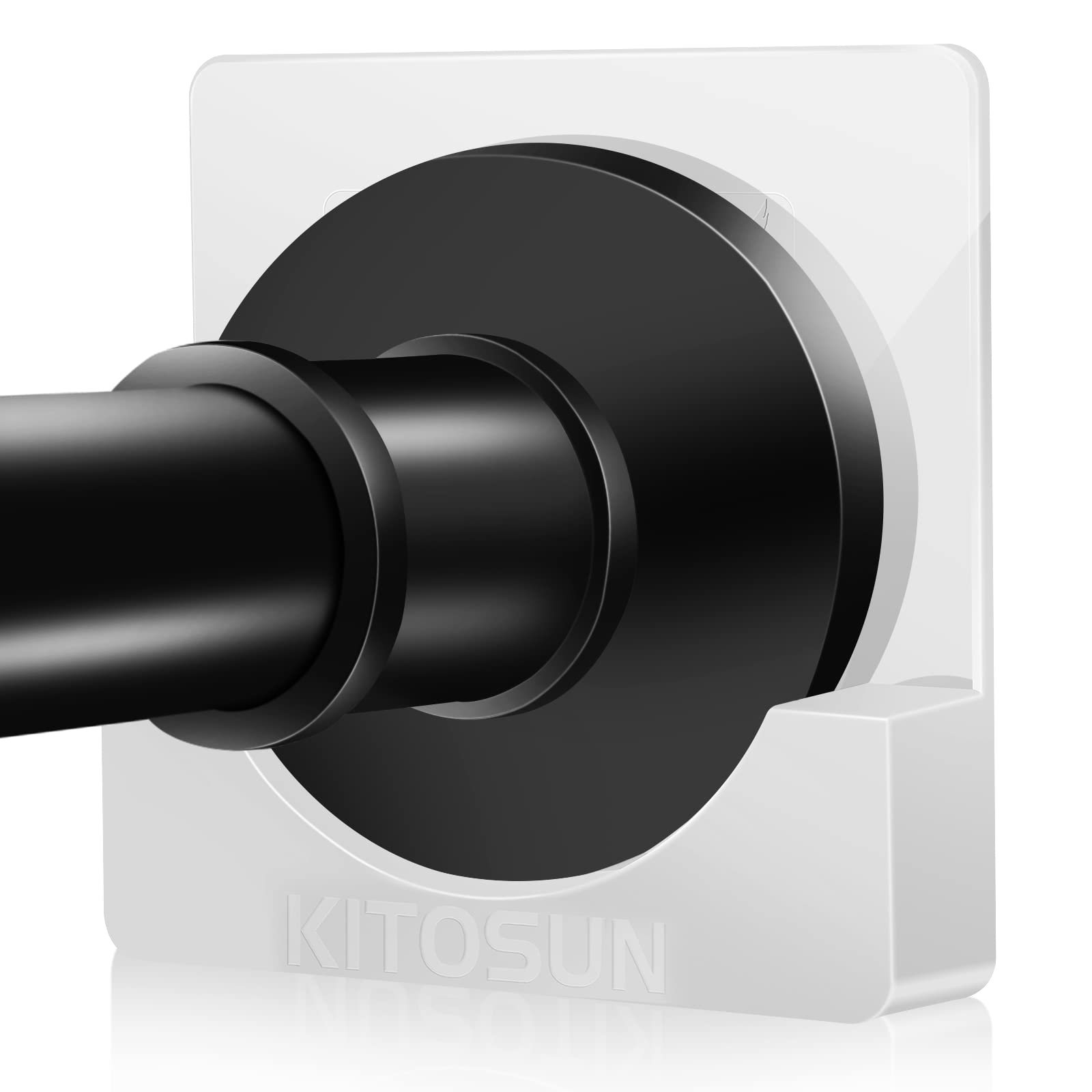 Soporte Para Barra De Ducha Kitosun, Soporte De Pared Para Baño, Blanco