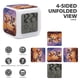 thumbnail image 3 of Gracie y Pedro theme 7 colors Alarm Clock Digital LED Alarm Clock Gifts for kids friends family, 3 of 6