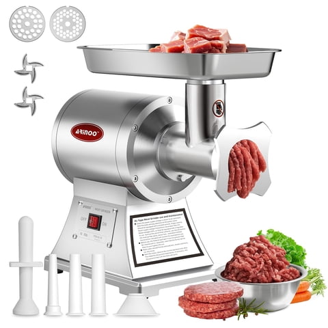 Picadora De Carne Arinoo #12 0,9 Hp De Acero Inoxidable 110