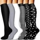 thumbnail image 1 of Calcetines Hasta la Rodilla Suxumhao Talla Plus 6 Pares, 1 of 2