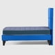 thumbnail image 4 of Cama 1 Plaza Europea Infantil América Foam Tapiz Azul Respaldo Zeus Azul 90x190x58 Cm, 4 of 4