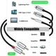 thumbnail image 3 of Cable Auxiliar de Audio AARONMEI USB C a 2 RCA 5M, 3 of 3