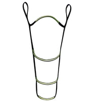 Xusx111 - Escalera De Cuerda Marina De 4 Pasos De Caza Auxiliar De Escalada W / Alta Visibilidad Para Barco Inflable, Kayak, Barco A Motor, Canoa