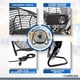 thumbnail image 3 of Ventilador de piso Comfort Zone Cradle CZHV18BK, eléctrico, 3 velocidades, 18 pulgadas, 3 of 8