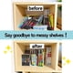 thumbnail image 3 of Set de 2 soportes para libros Someie, blancos, plegables, de cartón, 3 of 6