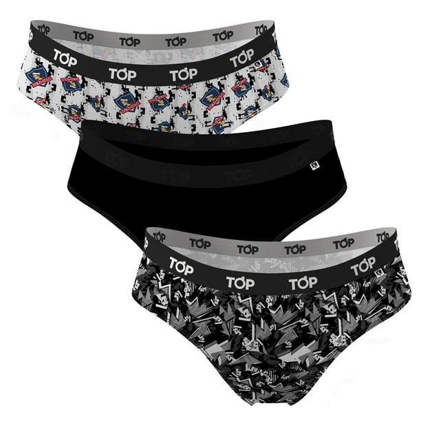 Bikinis Algodón Pack Colo Colo C2 Talla S