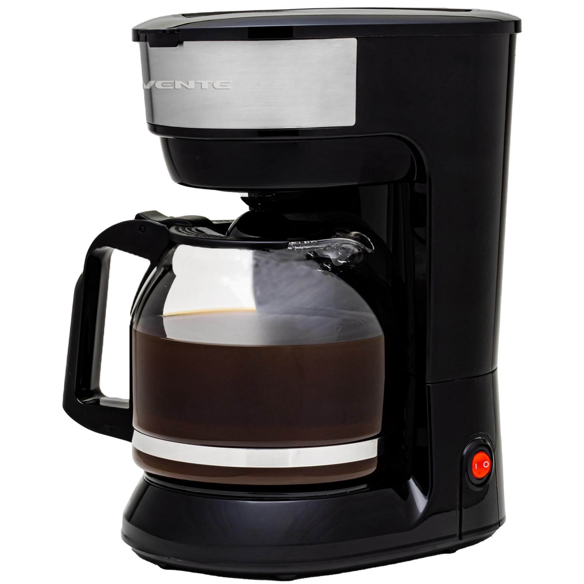 Cafetera De Goteo Ovente Cm412b, 1,8 L, 12 Tazas, Con Jarra De Vidrio