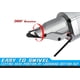 thumbnail image 3 of Tijera eléctrica para metal Wild Edge, calibre 14, 5.0 A, velocidad variable, cabezal giratorio, cortadora de lámina metálica de alta resistencia, 3 of 8