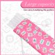 thumbnail image 3 of Bolsa para estante de Mahjong LYJXIAITY - Funda de lana mezclada rosa 66 × 18 cm, 3 of 9