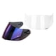 thumbnail image 5 of 2x Visor De Casco Para Gafas De Protección De Motocicleta K3 / K4 Transparente + Azul, 5 of 5