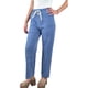 thumbnail image 2 of Pantalon Palazzo Mujer Liviano Recto Excelente Calidad Tipo Jeans 664, 2 of 5