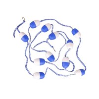 Ioensy - Cuerda Segura Para Piscina Con Flotadores, Boya Para Estanque, Piscinas Enterradas, Línea De Carril De Natación De 5M Para Lago