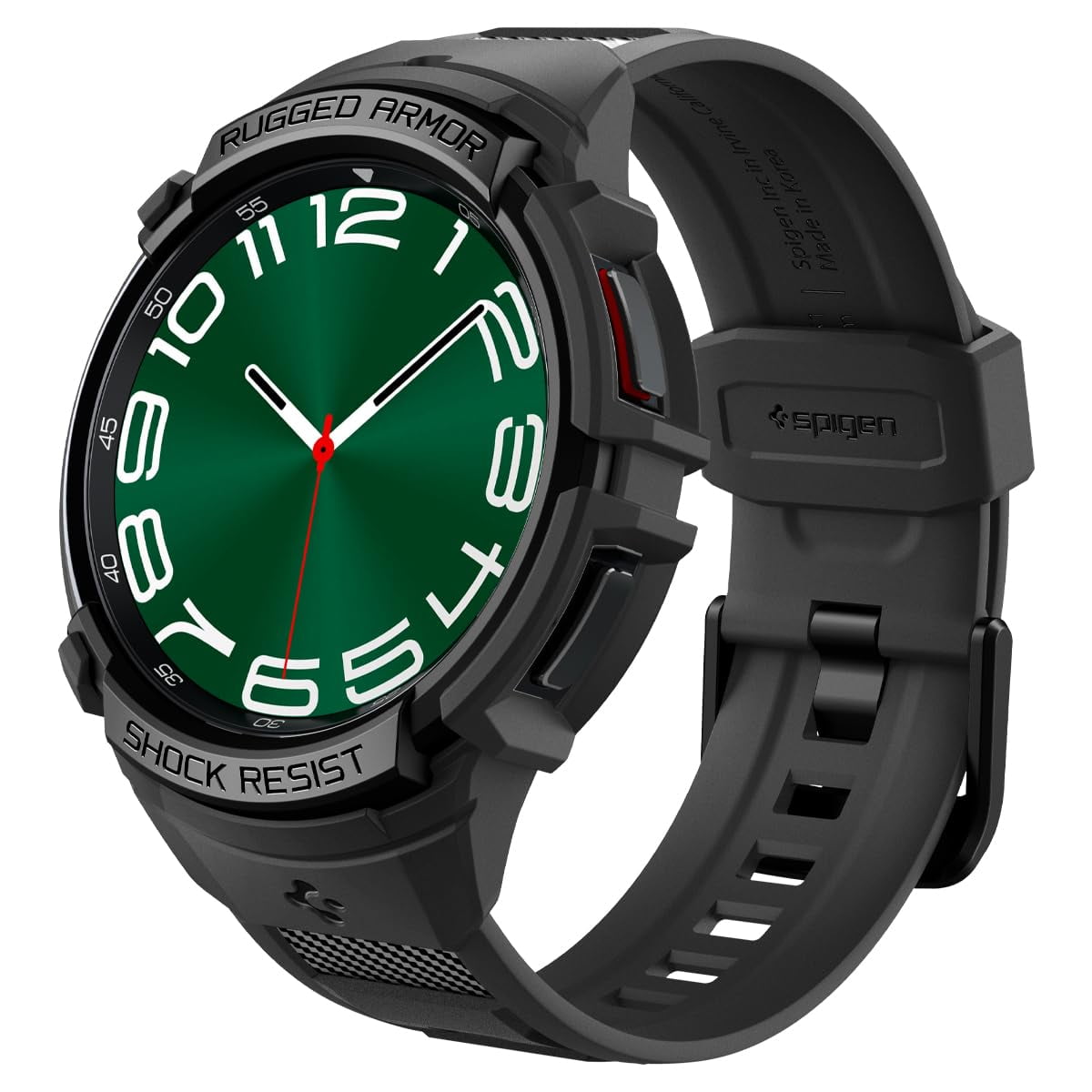 Spigen - Funda Con Banda Protectora Para Samsung Galaxy Watch 6 De 47 Mm