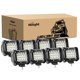 thumbnail image 1 of Conjunto de 8 pods LED Nilight de 4 pulgadas 60 W con haz combinado, 1 of 8