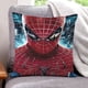thumbnail image 1 of Spiderman Fundas de almohada de terciopelo con tema, regalos de funda de almohada, decoración para el hogar, cojín de lanzar, regalo de cumpleaños para fans y parejas. 45cm x 45cm., 1 of 6