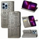 thumbnail image 2 of Funda Cartera FOXDOCK para iPhone 13 ProMax , Flip PU con Relieve de Gatos y Perros, Tarjetero y Soporte, 2 of 6