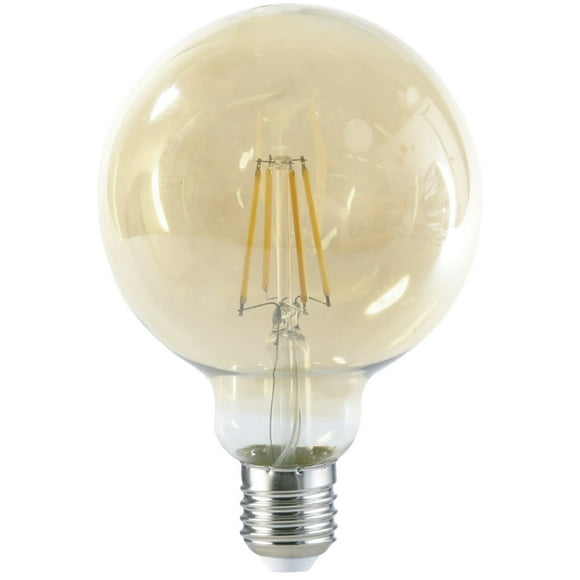 Ampolleta LED Vintage Filamento G95 5W, 1 Un