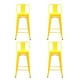 thumbnail image 1 of Pack 4 Pisos Tolix Amarillo, Respaldo Bajo, Bar, 1 of 3