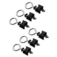 Magideal - Tornillos Elástica De Material Acero Piezas De Tornillo De Repuesto Suministros De Herramientas Necesarios Herramienta Fija Accesorio , 6 Piezas