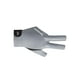 thumbnail image 1 of Guantes De Tres Dedos Mano Izquierda Antideslizante Elástico Pool Cue Mitts Gris, 1 of 3