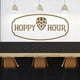 thumbnail image 2 of Decomural Hoppy Hour Beer Sign WS-46190, 2 of 2
