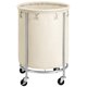 thumbnail image 1 of Cesto de ropa SONGMICS con ruedas, marco de acero de 170 L, color crema, 1 of 8