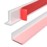 Hzetuu - Protector De Umbral De Ducha, Resistente Al Agua, De Silicona, Resistente Al Agua