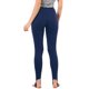 thumbnail image 3 of ROPA REFINADA Leggings de Algodón para Mujer de Regreso a Clases Cintura Elástica Gimnasio Yoga Suaves Pantalones con Estribos de Navidad L Azul Oscuro, 3 of 8